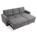 Bosworth Grey 3 Seater Corner Chaise Sofabed
