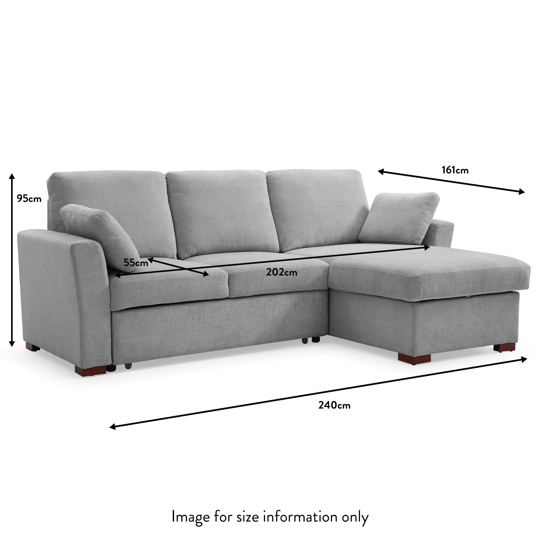L size top sofa come bed