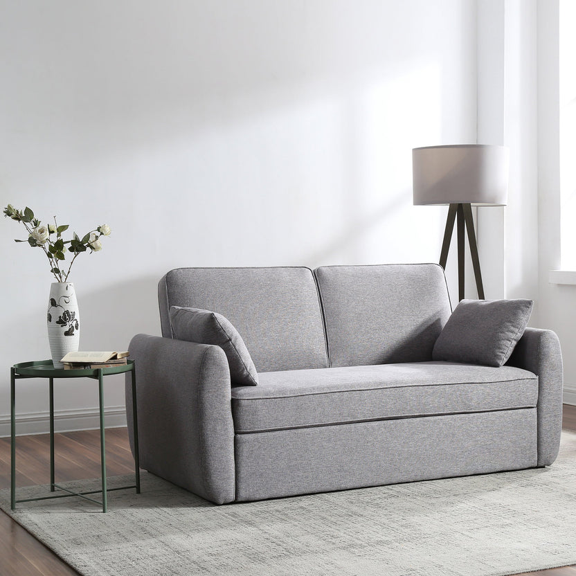 Naomi Grey 2 Seater Pop Up Sofa Bed for Living Room Roseland