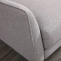 Charlie Accent Chair in Grey Linen