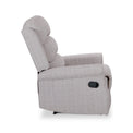 Edwin Natural Beige Manual Recliner Chair