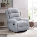 Edwin Grey Manual Recliner Armchair lifestyle