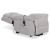 Edwin Natural Beige Twin Motor Recliner Chair