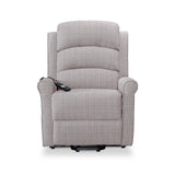 Edwin Natural Beige Twin Motor Recliner Armchair