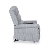 Edwin Grey Twin Motor Recliner Chair