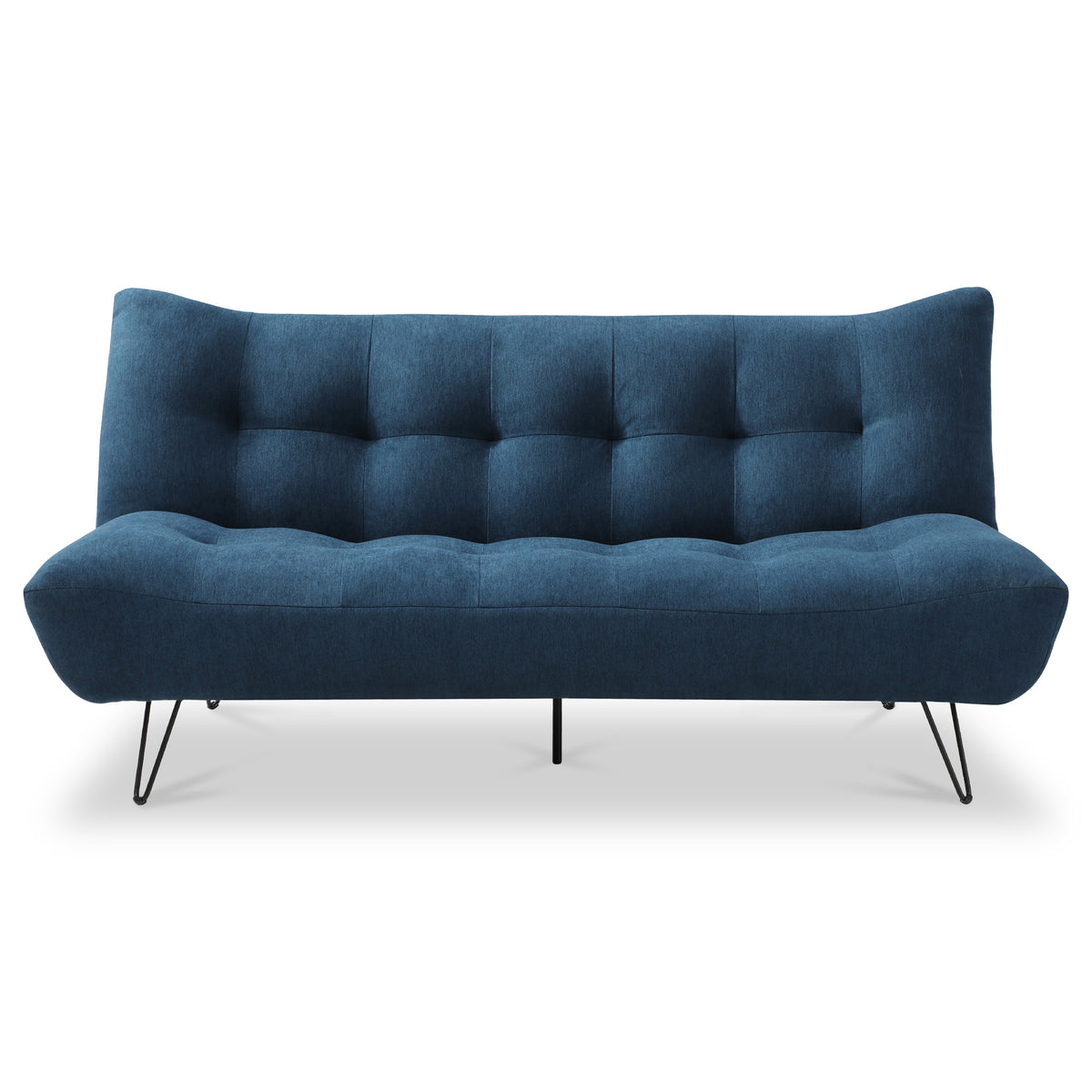 Pandora Blue Click Clack Sofabed from Roseland Furniture