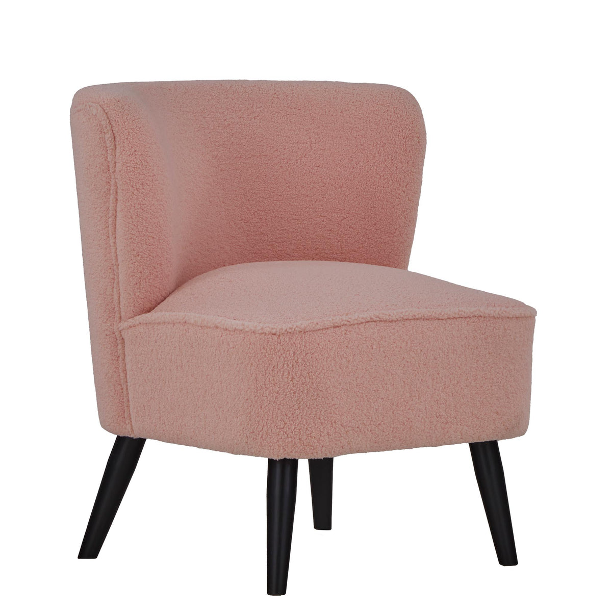 Malmesbury Teddy Accent Chair - Baby Pink