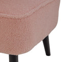 Malmesbury Teddy Accent Chair - Baby Pink