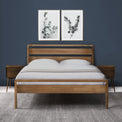 Maxi Scandi Style Oak Bed Frame