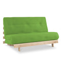 Maggie Green Double Futon Sofa Bed from Roseland Furniture