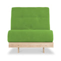 Maggie Apple Green Single Futon Sofa Bed