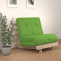 Maggie Apple Green Single Futon Sofa Bed for living room