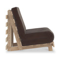 Maggie Brown Single Futon Sofa Bed