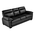 Hugo Leather 3 Seater Sofa