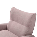 Charlie Accent Chair in Heather Linen