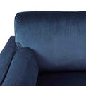 close up of the sumptuous velvet fabric cushions