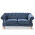 Darius Chesterfield Velvet 2 Seater Sofa