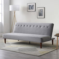 Shelby Grey Velvet Clik Clak Sofa Bed