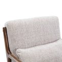 Khali Natural Upholstered Modern Vintage Armchair