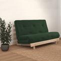 Maggie Forest Green Double Futon for living room