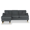 Prescott Herringbone Chaise Sofa