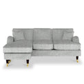 Prescott Herringbone Chaise Sofa