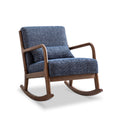 Khali Navy Chenille Rocking Chair from Roseland Furniture