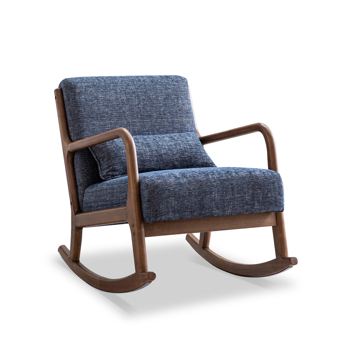 Khali Navy Chenille Rocking Chair from Roseland Furniture