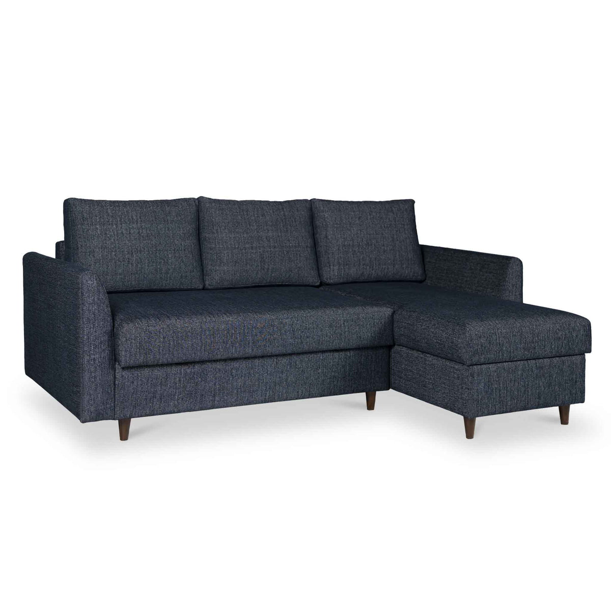Millen Navy Blue Chaise Sofa Bed from Roseland