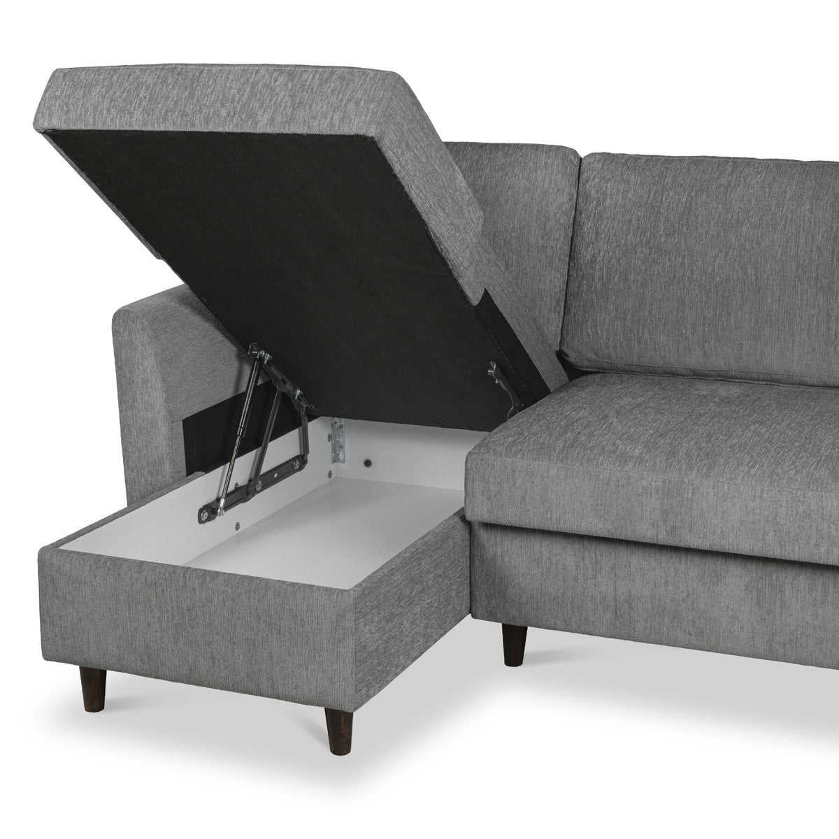 Millen Grey Chaise Sofa Bed