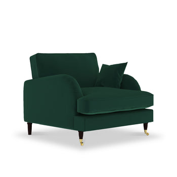 Hattie Velvet Cuddle Chair