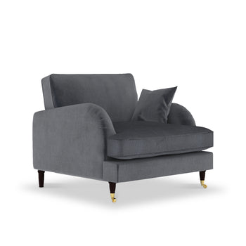 Hattie Velvet Cuddle Chair