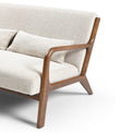 Khali Natural Chenille 2 Seater couch