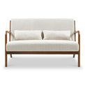 Khali Natural Chenille 2 Seater Sofa 