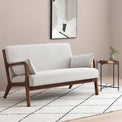 Khali Natural Chenille 2 Seater Sofa 