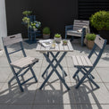 Galaxy Blue FSC Garden Patio Bistro Set