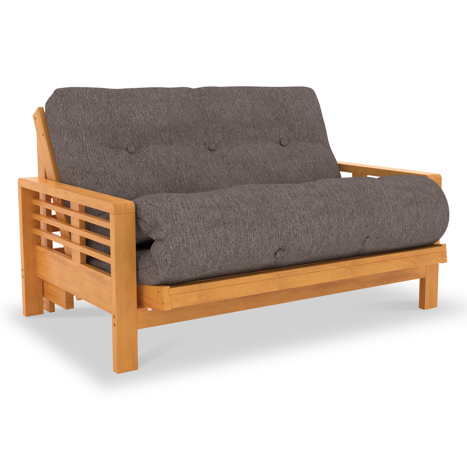 Bristow Bark Small Double Futon Sofabed from Roseland Furniture