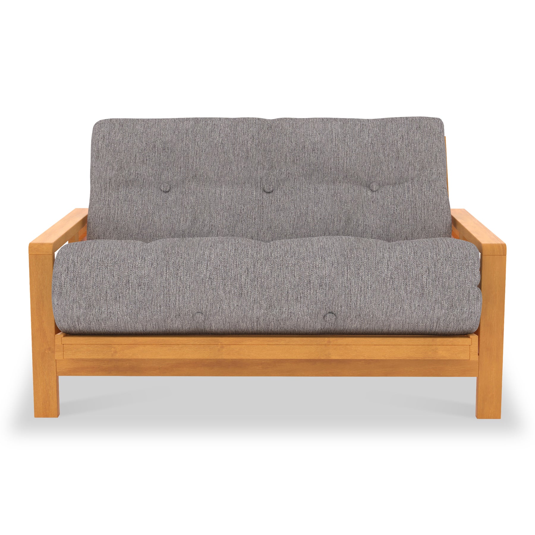 Bristow Light Grey Small Double Futon Sofabed from Roseland