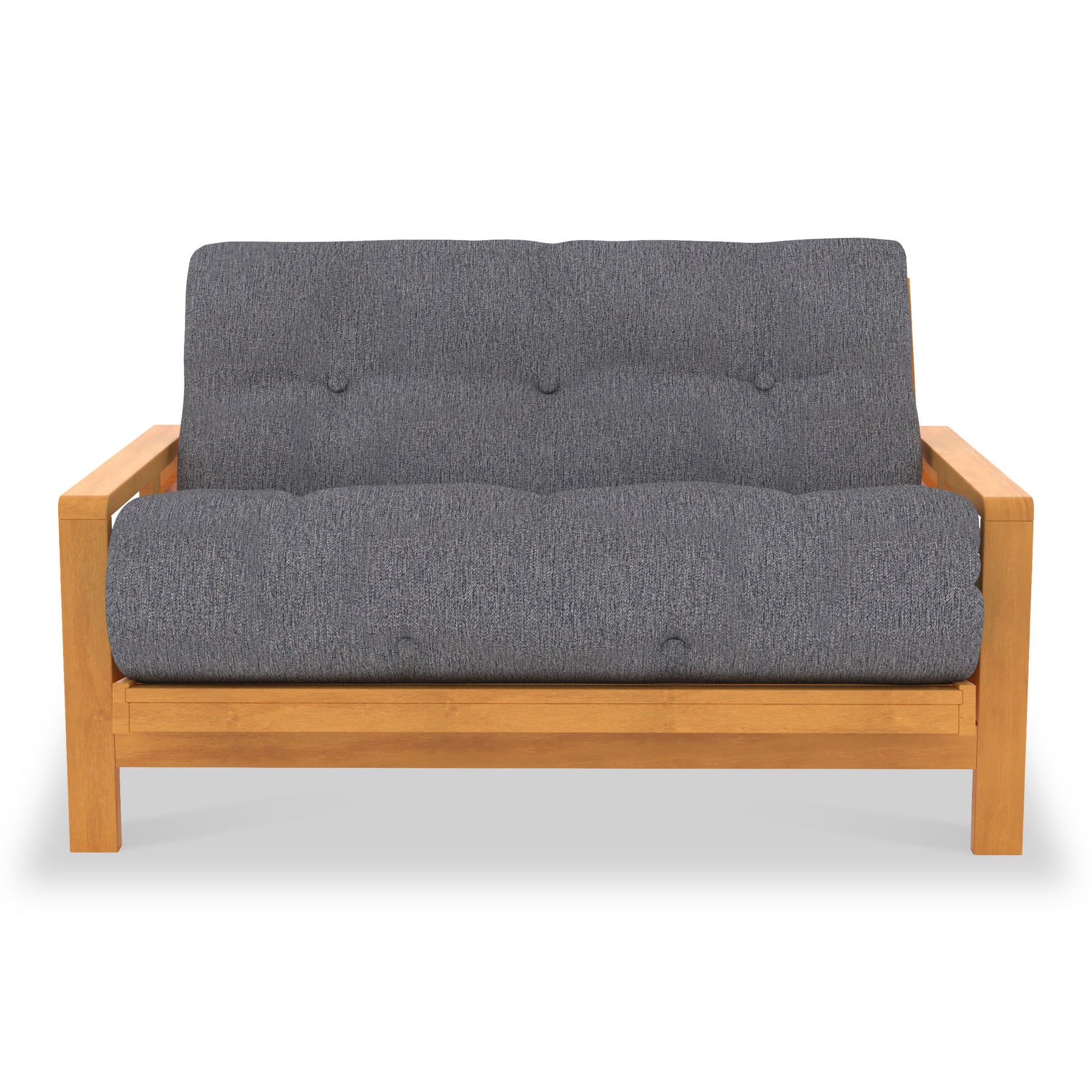 Bristow Dark Grey Small Double Futon Sofabed from Roseland