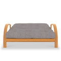 Ruben Light Grey Small Double Futon from Roseland