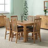 Newlyn Oak Compact Extending Table