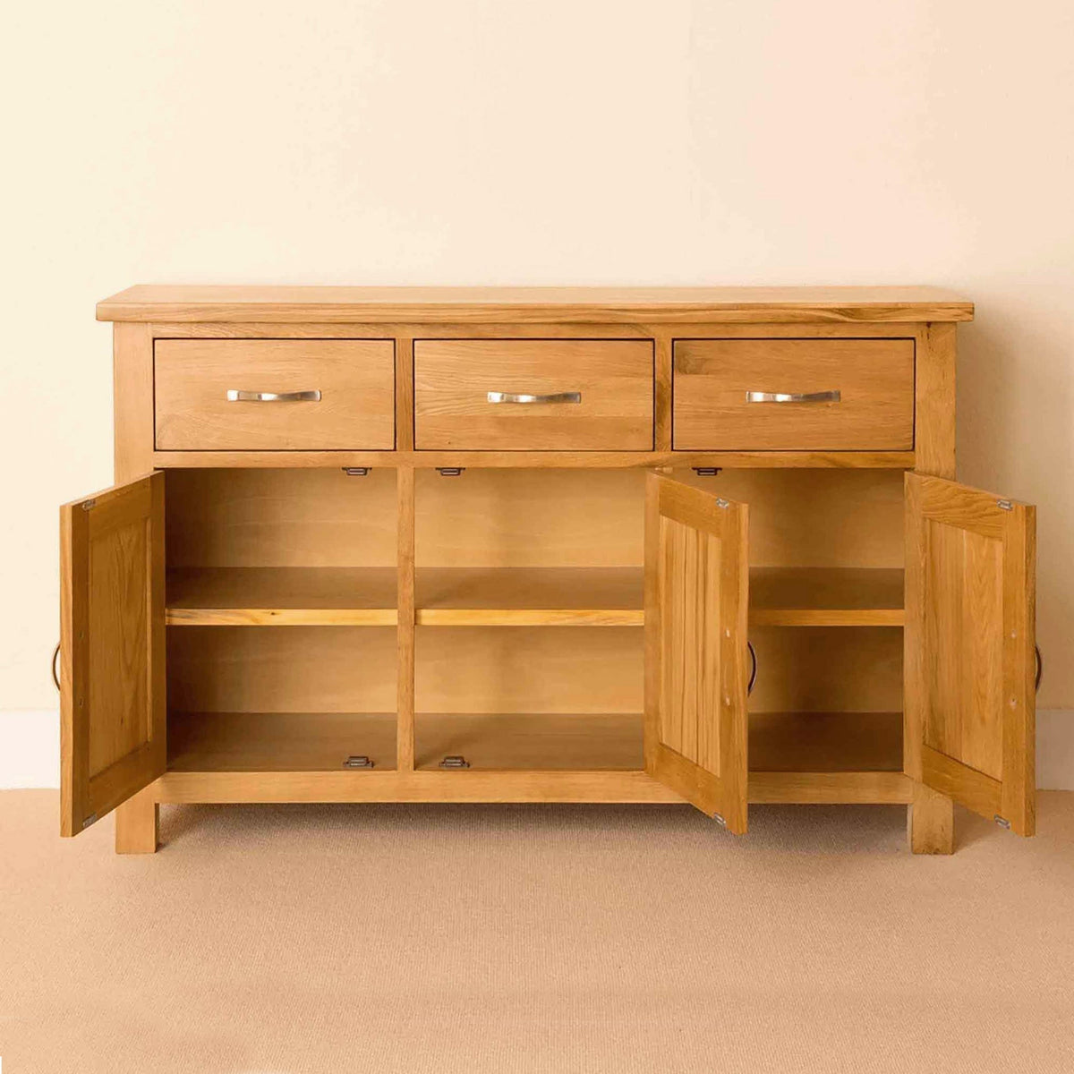 Newlyn Oak Large Sideboard from Roseland