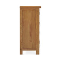 Zelah Oak 4 Drawer Chest - Side on  view