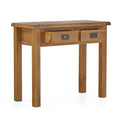 Zelah Oak Dressing Table by Roseland Furniture