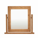 Zelah Oak Vanity Mirror - Front view