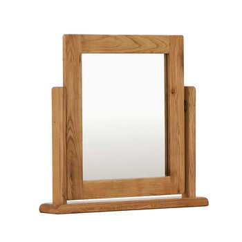 Zelah Oak Vanity Mirror
