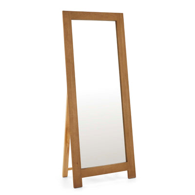 Zelah Oak Cheval Mirror