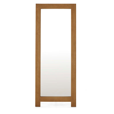 Zelah Oak Cheval Mirror