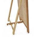 Zelah Oak Cheval Mirror - Back stand fixing