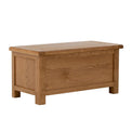 Zelah Oak Blanket Box by Roseland Furniture